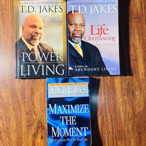 Inspirational Christian Books by T.D. Jakes - Picture 1 of 3